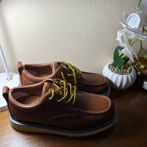 DieHard Oxford Brown Shoes with steel toe
